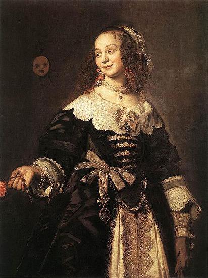 Frans Hals Portrait of Isabella Coymans oil painting image